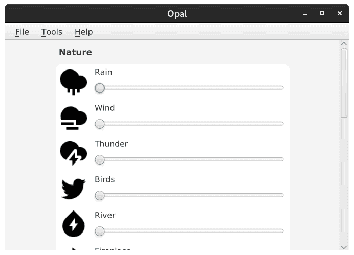 Opal Linux Music Player