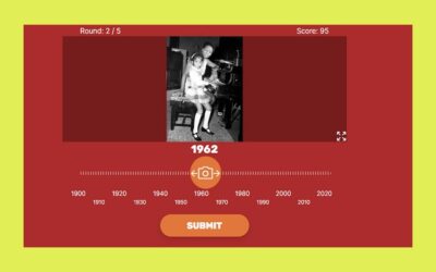 PHOTERA .. New game on browser to guess dates of photos
