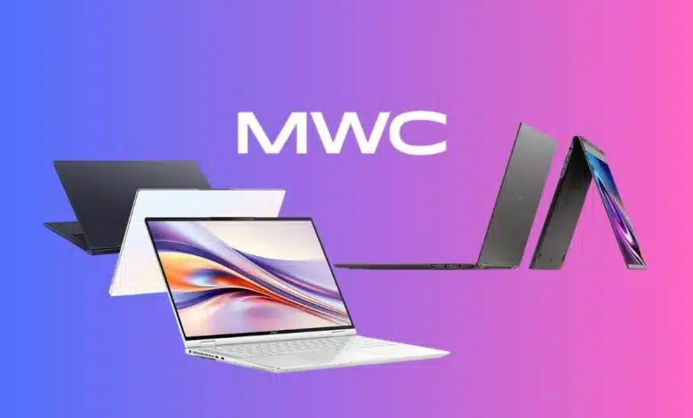 the most important laptops presented at MWC 2024