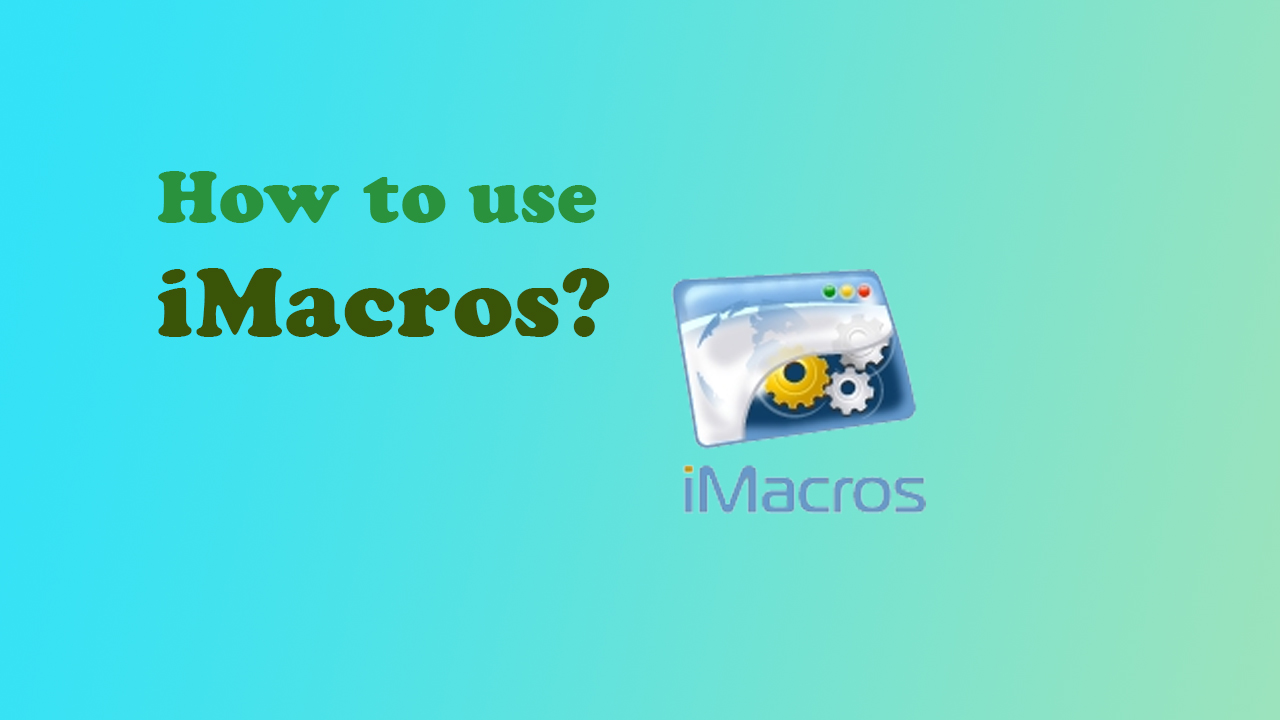 iMacros for Chrome