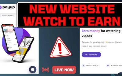 Payup website :earn money from viewing videos