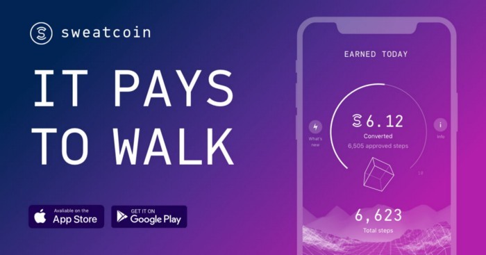 Sweatcoin: earn money from the walking application