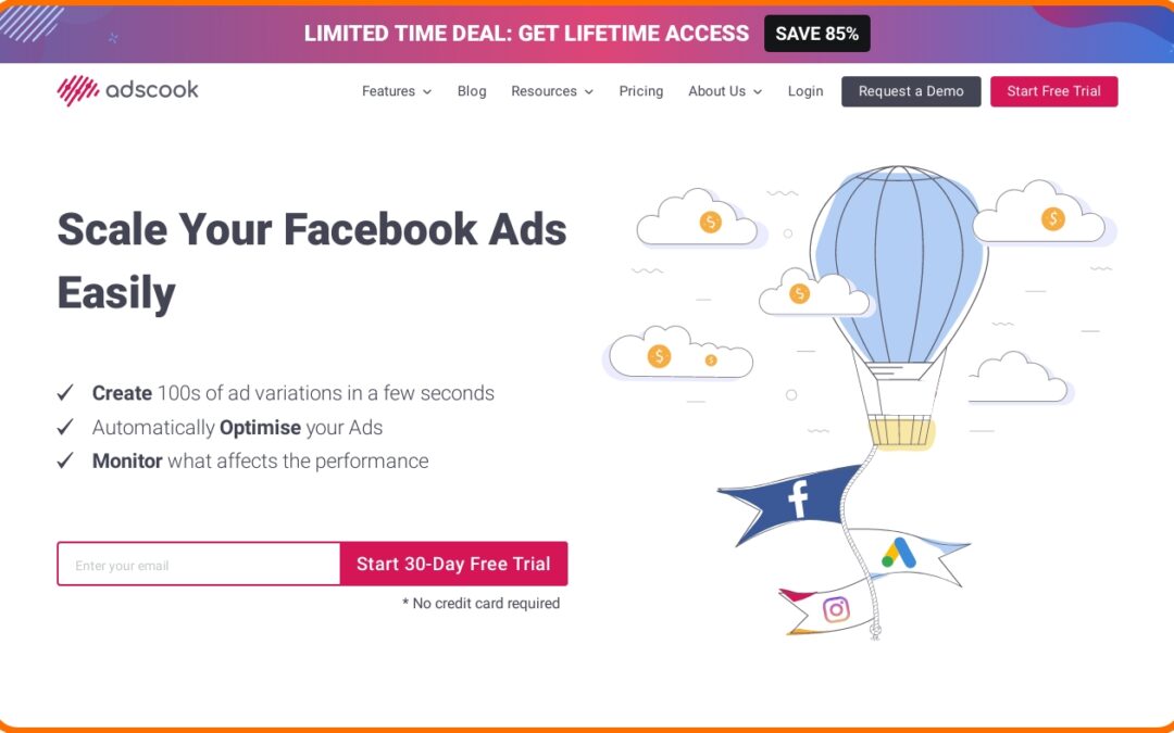 Adscook : New Platform to manage and optimize your Facebook and Instagram ads