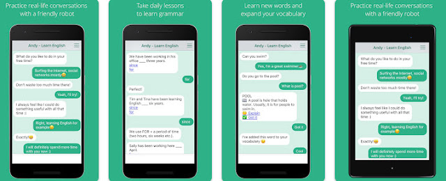 Top 4 Android Apps to Learn English with AI